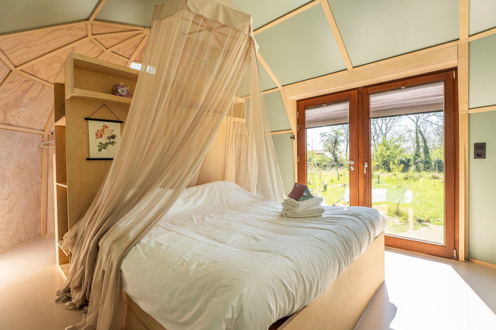 Slapen in een unieke Spiegelcabin