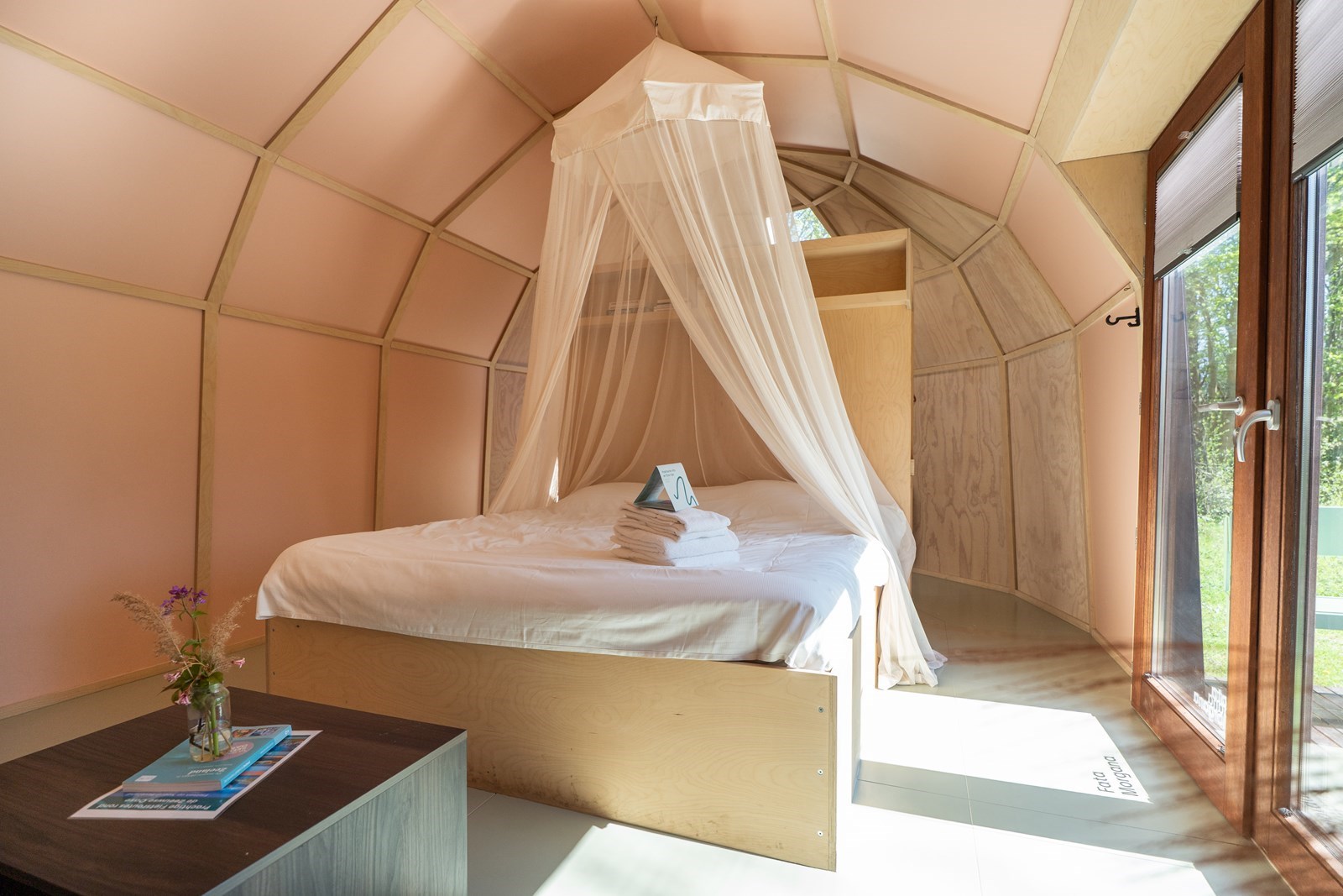 Slapen in een unieke Spiegelcabin