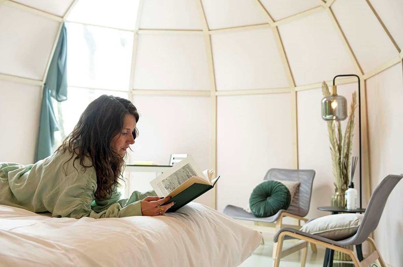 Slapen in een unieke Spiegelcabin