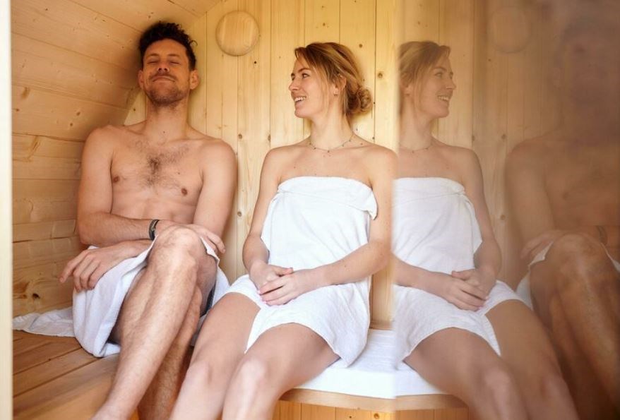 Zand Lodge met sauna