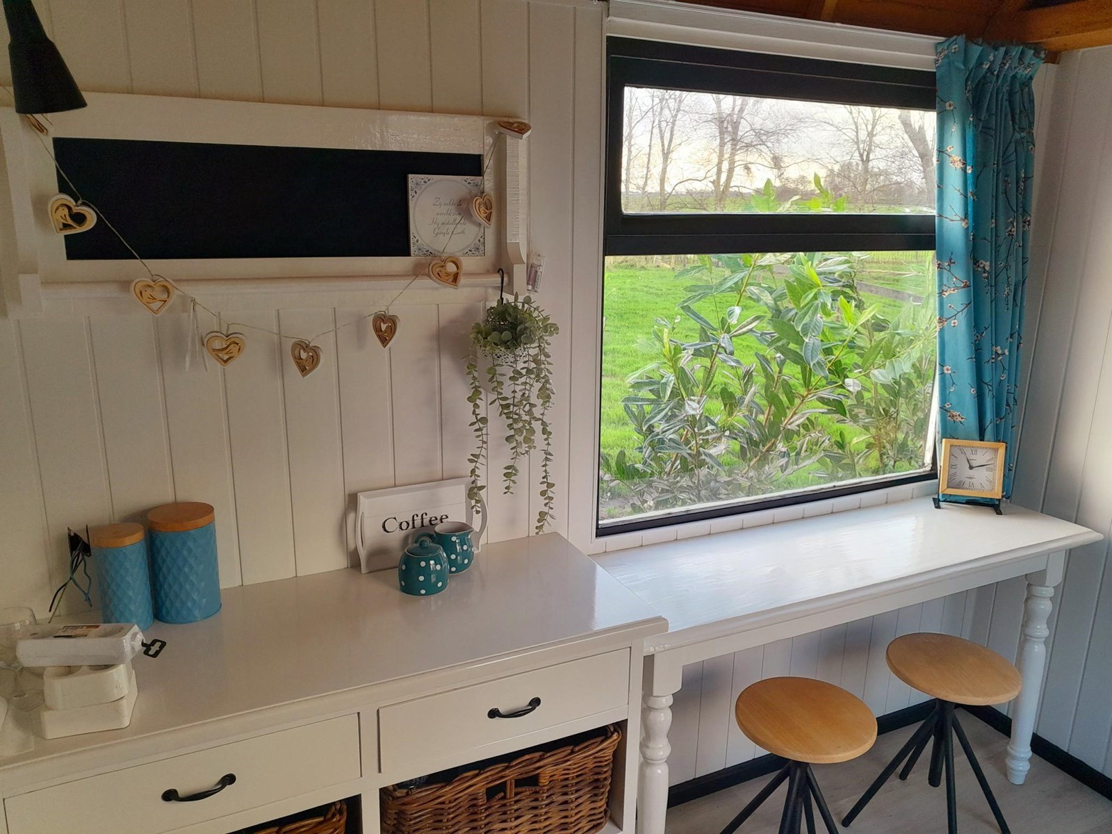 Pipowagen met bedstee