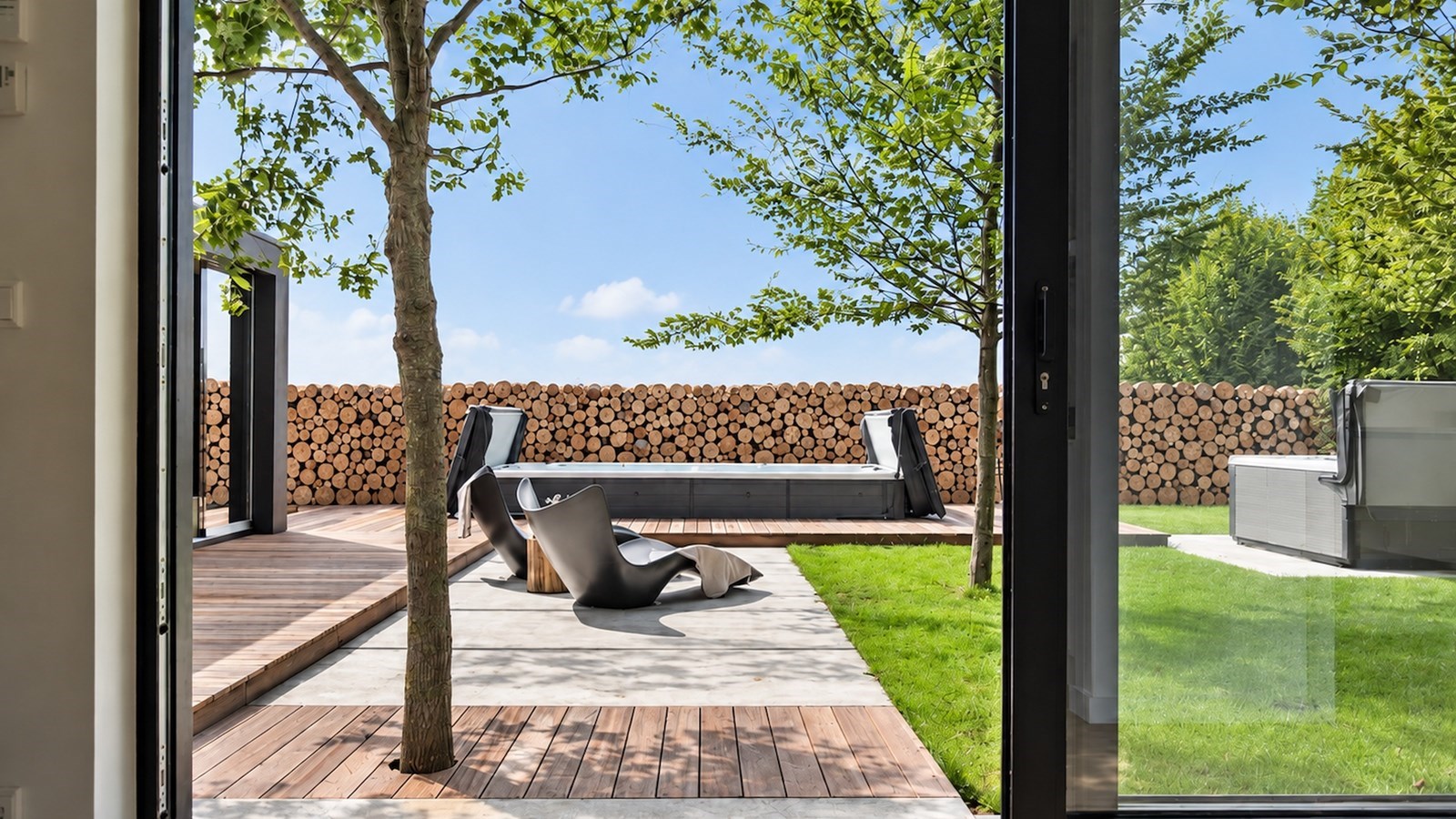 Wellness tussen de Brabantse weilanden met whirlpool en Finse sauna