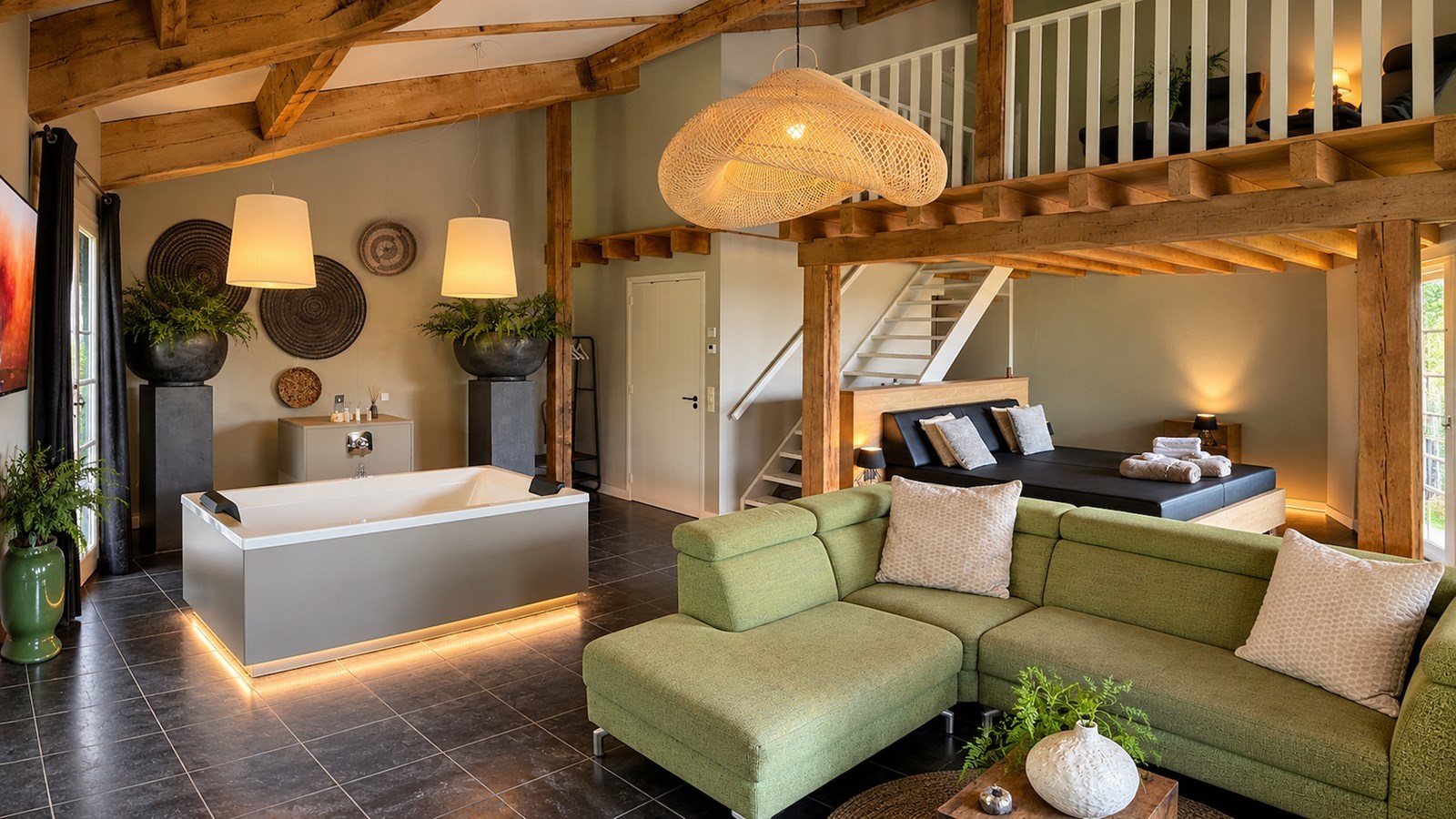 Suite met je eigen wellness-tuin