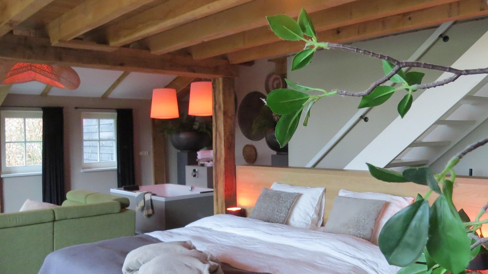 Suite met je eigen wellness-tuin