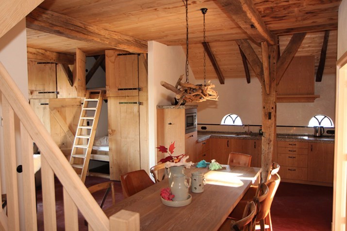 Groepsaccommodatie in een oude Duitse schuur