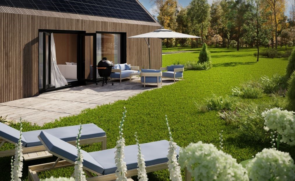 Design vakantiehuis met privé sauna