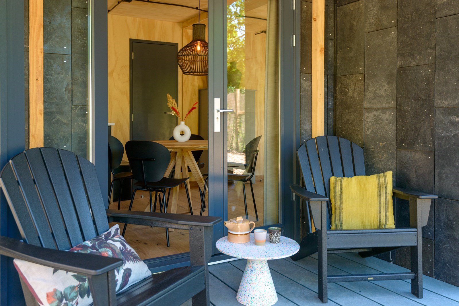 Plastic Huis van gerecycled plastic