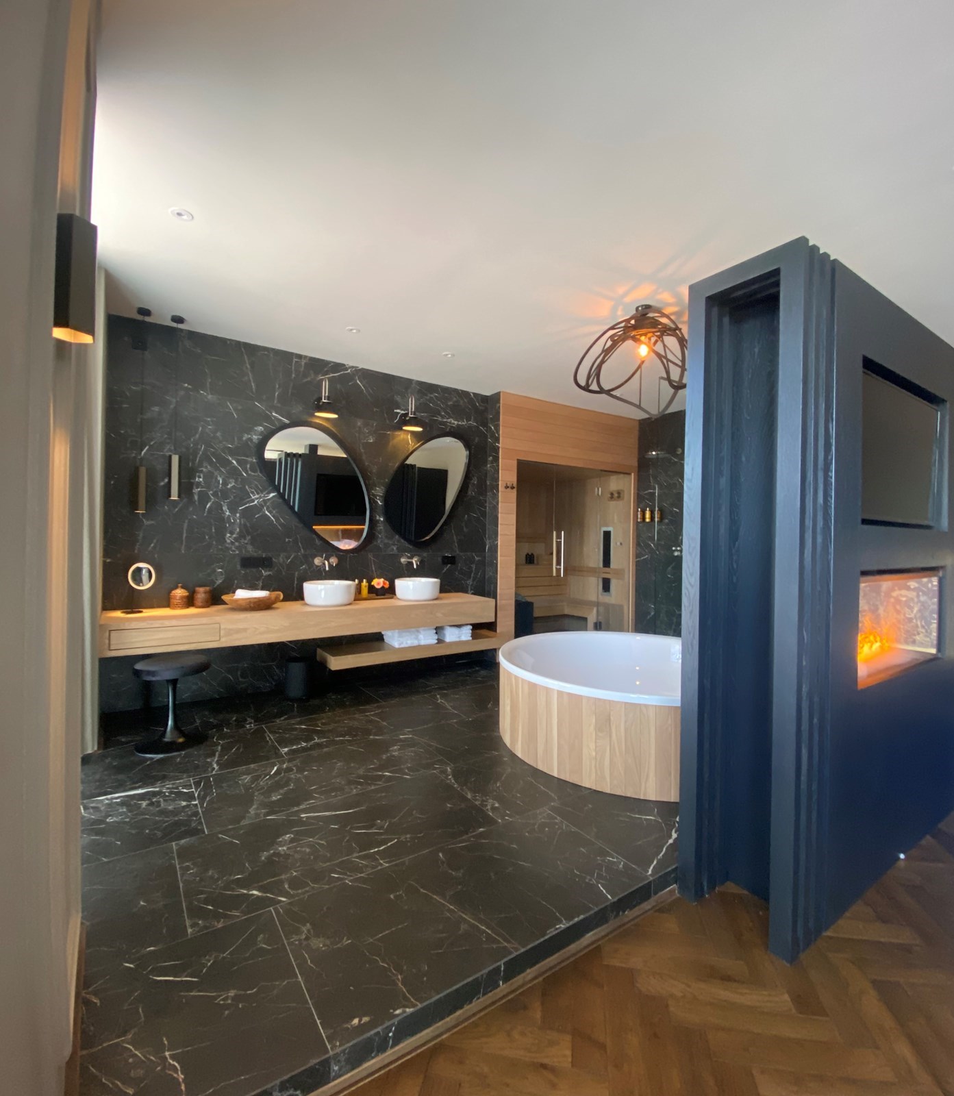 Suite met jacuzzi en privé sauna