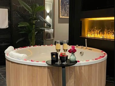 Suite met XL bubbelbad en privé sauna Suite met XL bubbelbad en privé sauna