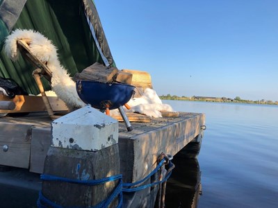 Ontdek de natuur op een gemotoriseerd kampeervlot Ontdek de natuur op een gemotoriseerd kampeervlot