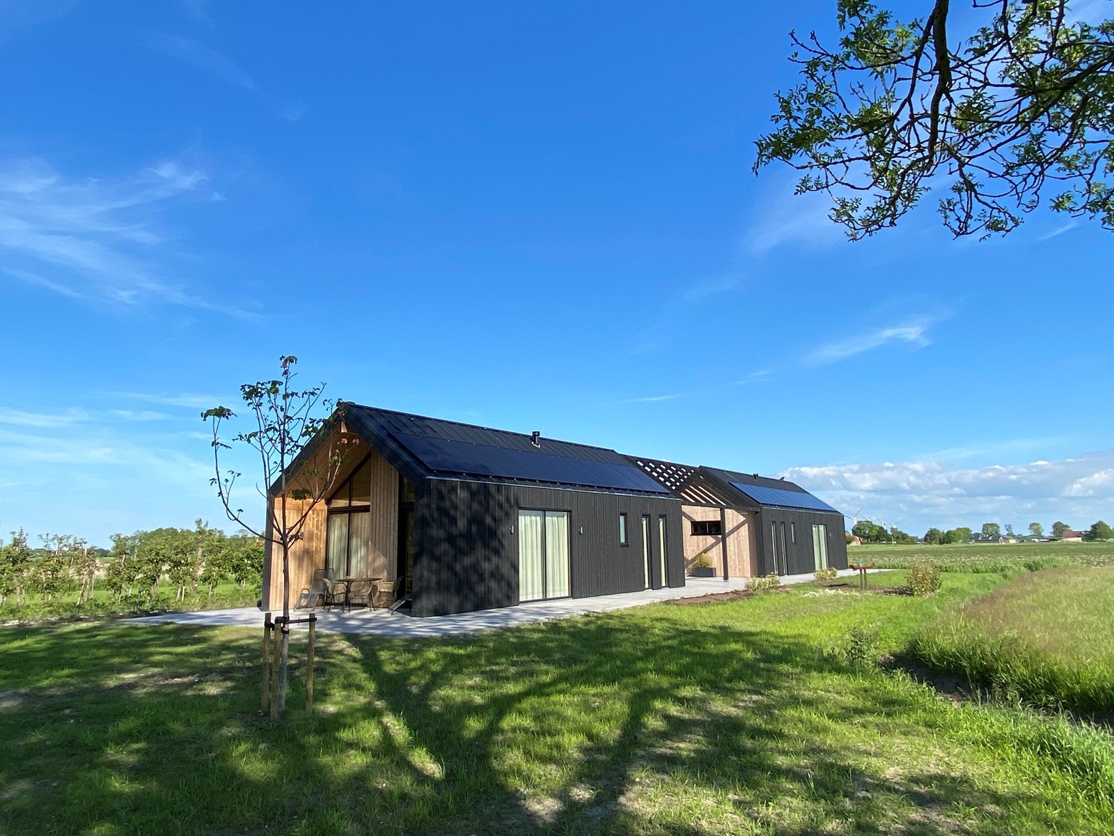 Design vakantiehuis op het platteland van Friesland