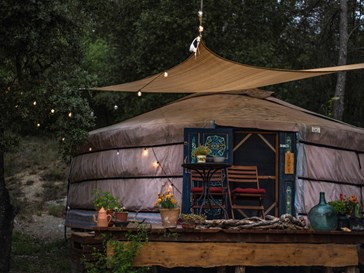 Romantische yurt in Catalonië Romantische yurt in Catalonië