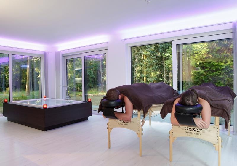 Ontspannen overnachten in een luxueuze privéwellness