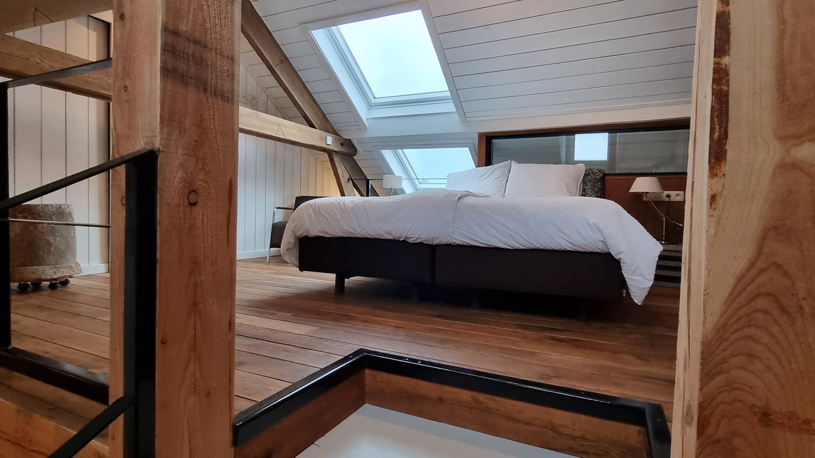 Romantisch wellnesshuisje in de voormalige schuur van de Hoeve