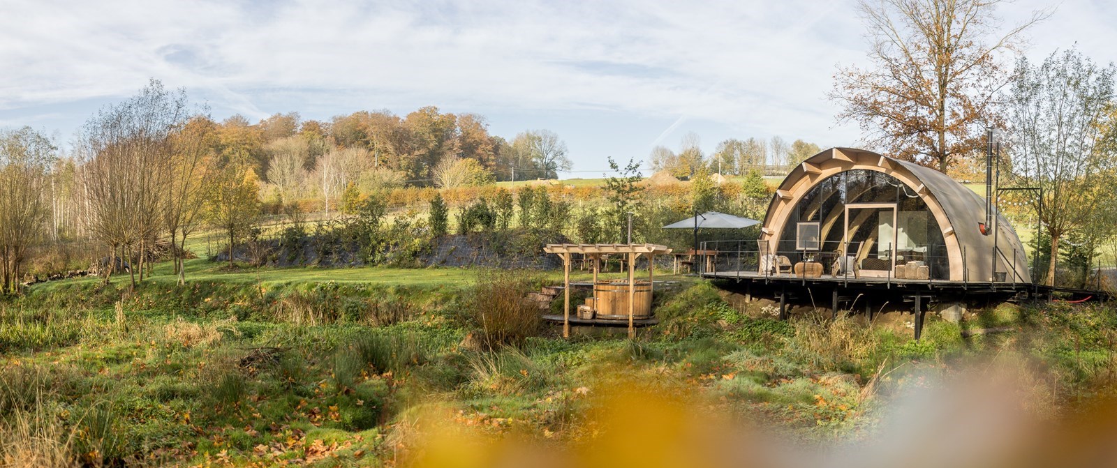 Luxueuze Glamping in een privé Kasteelpark