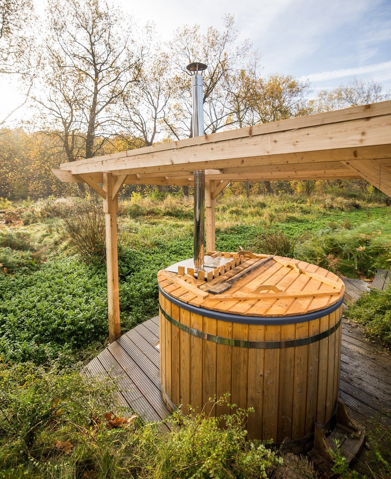 Luxueuze Glamping in een privé Kasteelpark