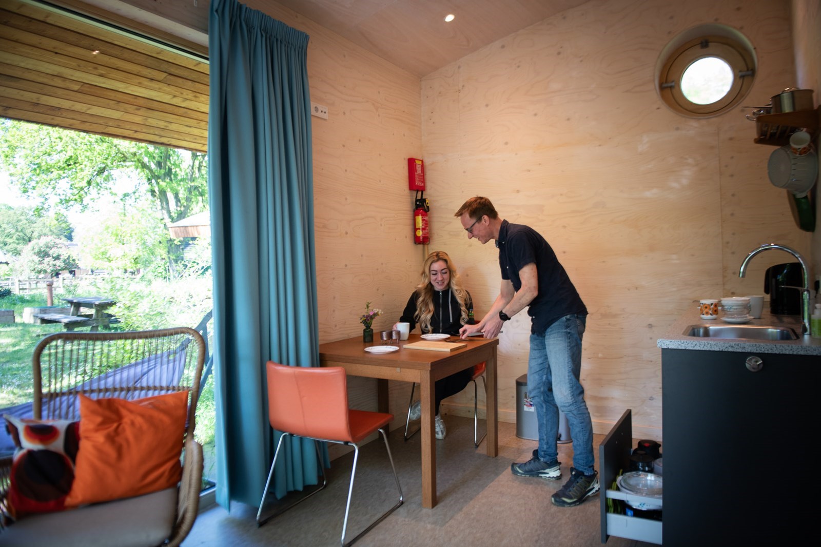 Bijzonder vormgegeven Eco Tiny House