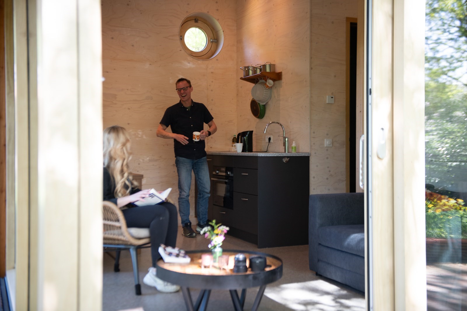 Uniek vormgegeven Tiny House