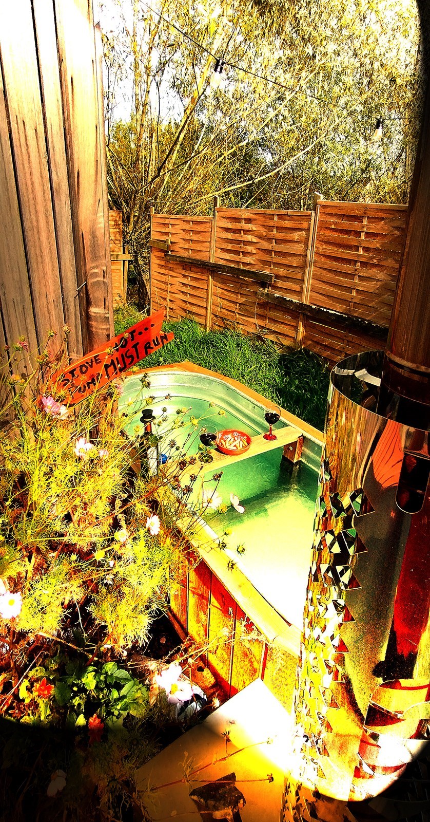 Tiny House op de prairie met hottub en sauna