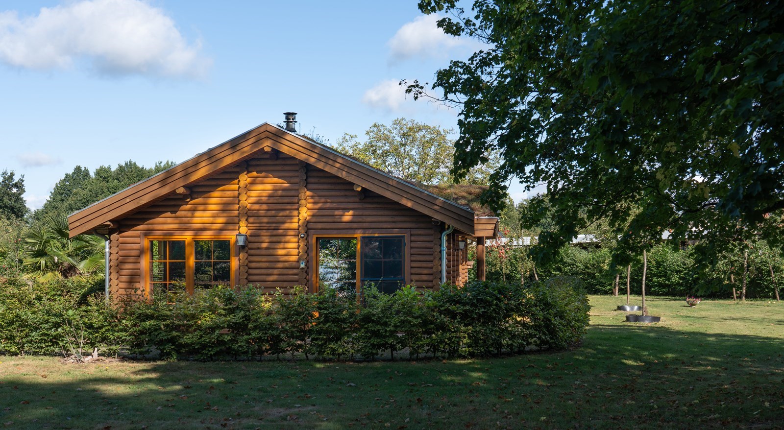 Sfeervolle houten Blokhut