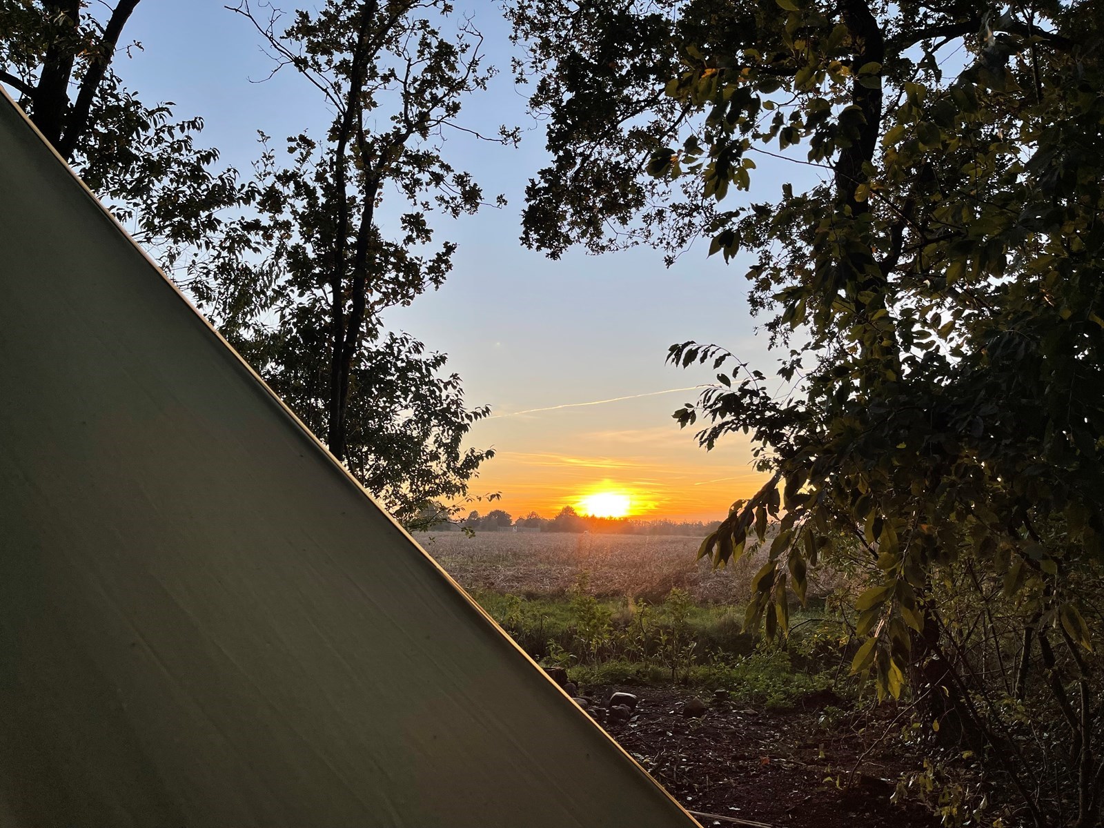 Bijzonder overnachten in een Sunset tipi tent