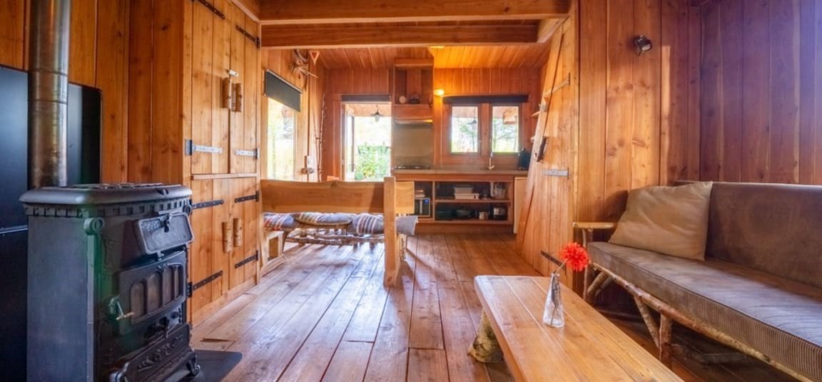 Bijzondere houten Natuurchalet op de Veluwe