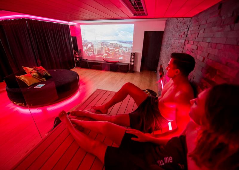 Wellness penthouse op de 21e verdieping in Antwerpen