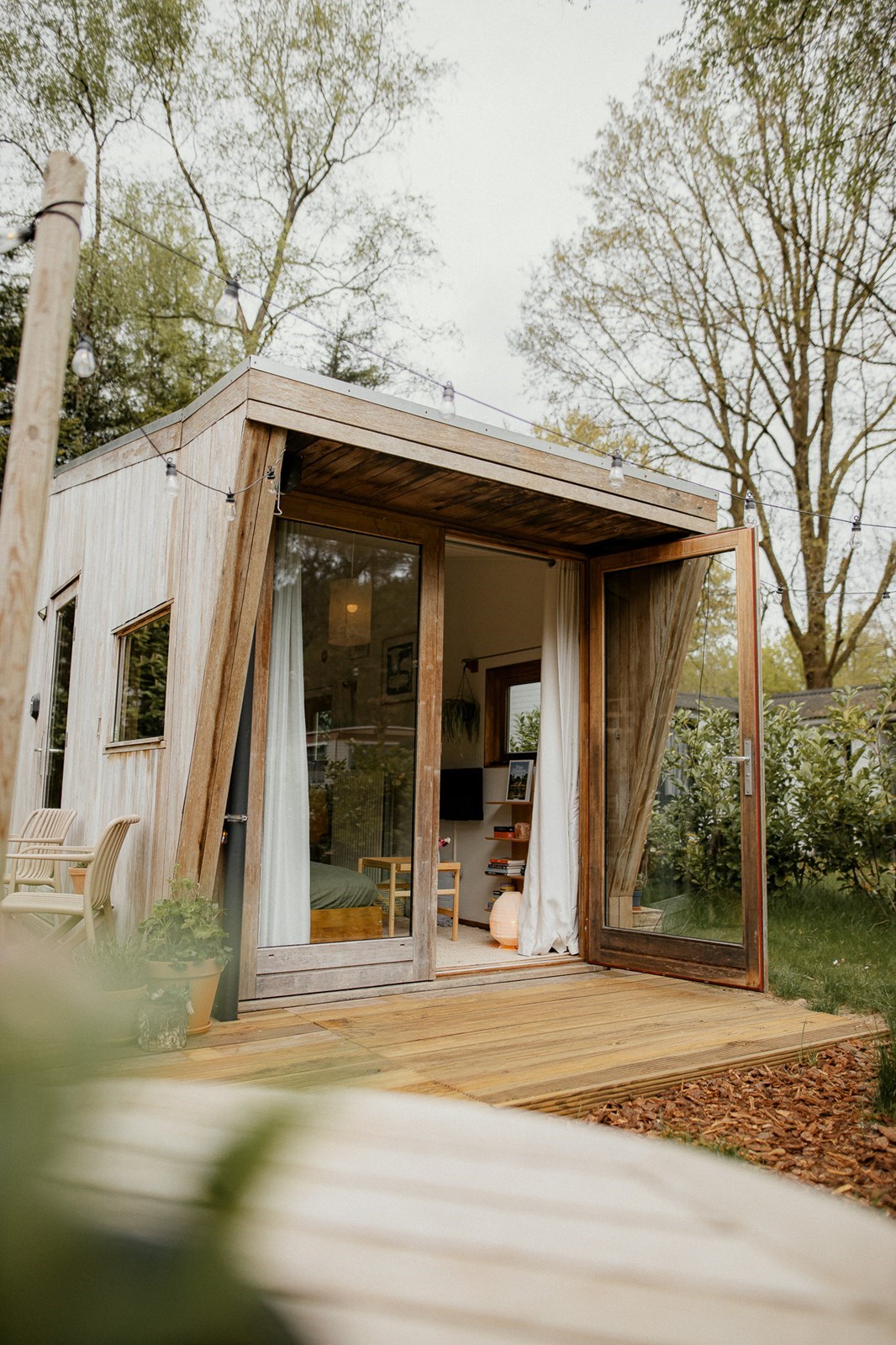 Origineel overnachten in een Tiny House