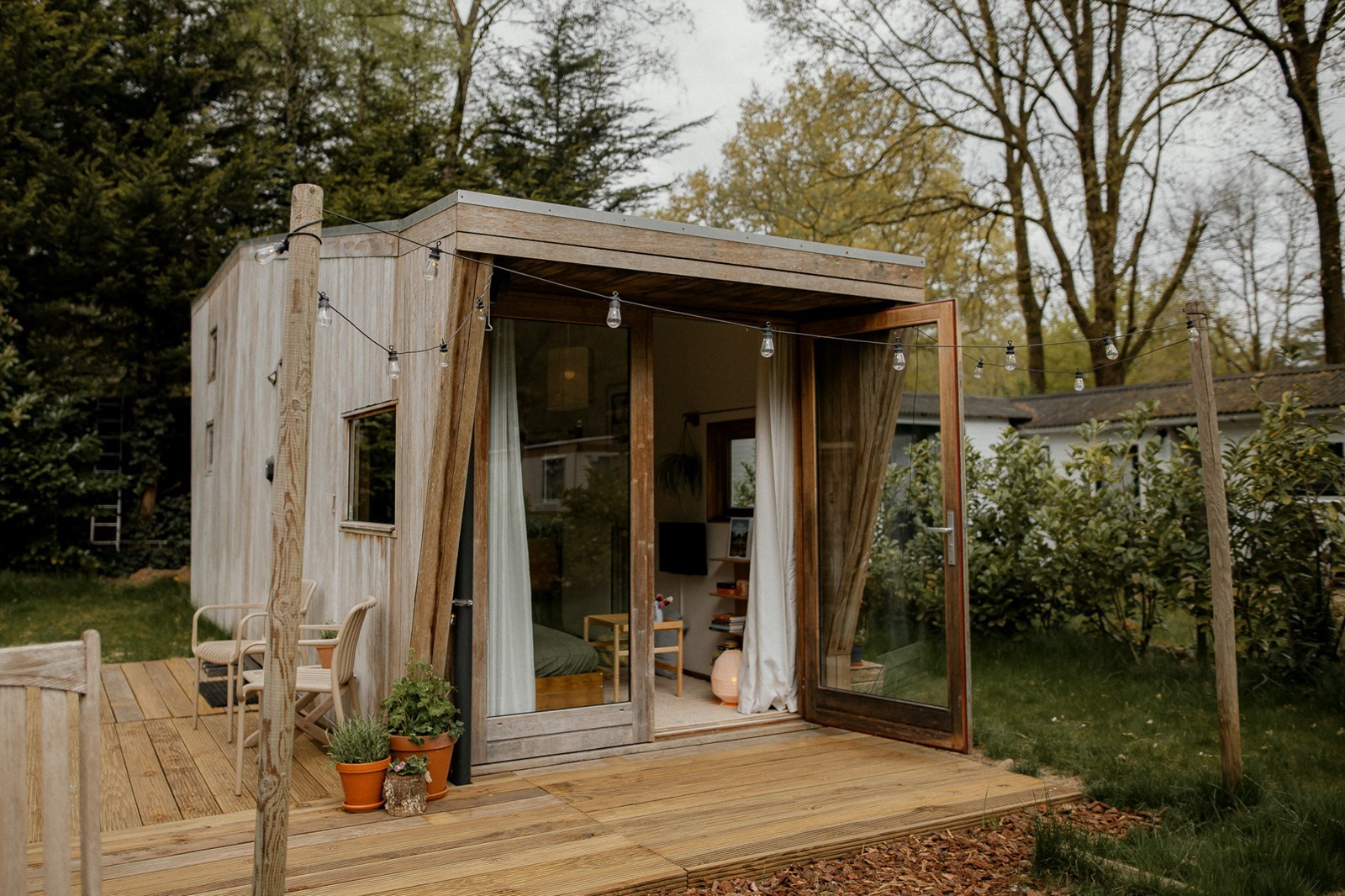 Origineel overnachten in een Tiny House