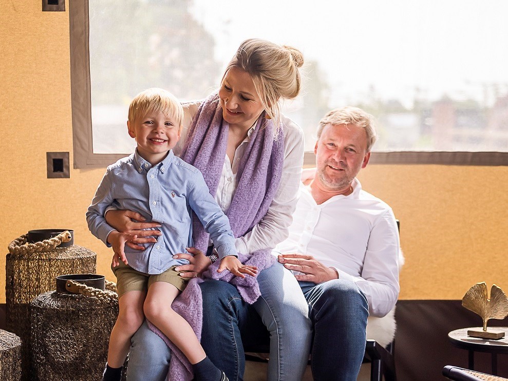 Glamping in een luxe Crossover Lodge met hottub