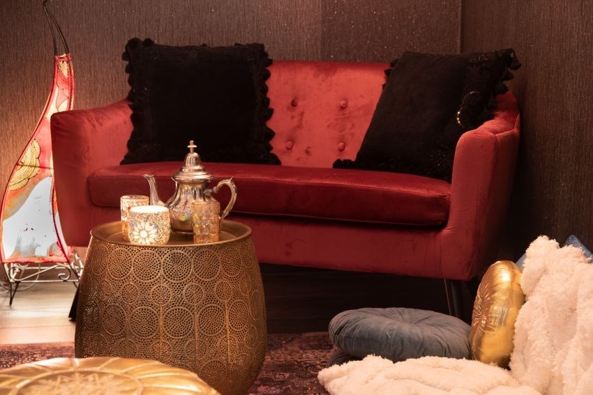 Romantische 1001 nacht suite met hammam, stoomdouche en bad