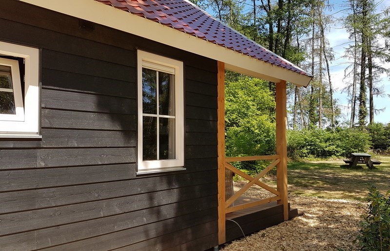 Bijzondere Boslodge op een Bospark