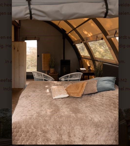 Wellness Arcade tent met privé hottub