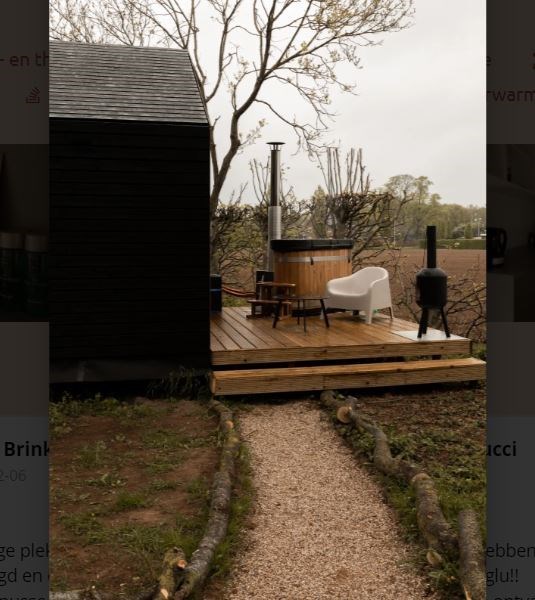 Tiny house met je eigen privé hottub