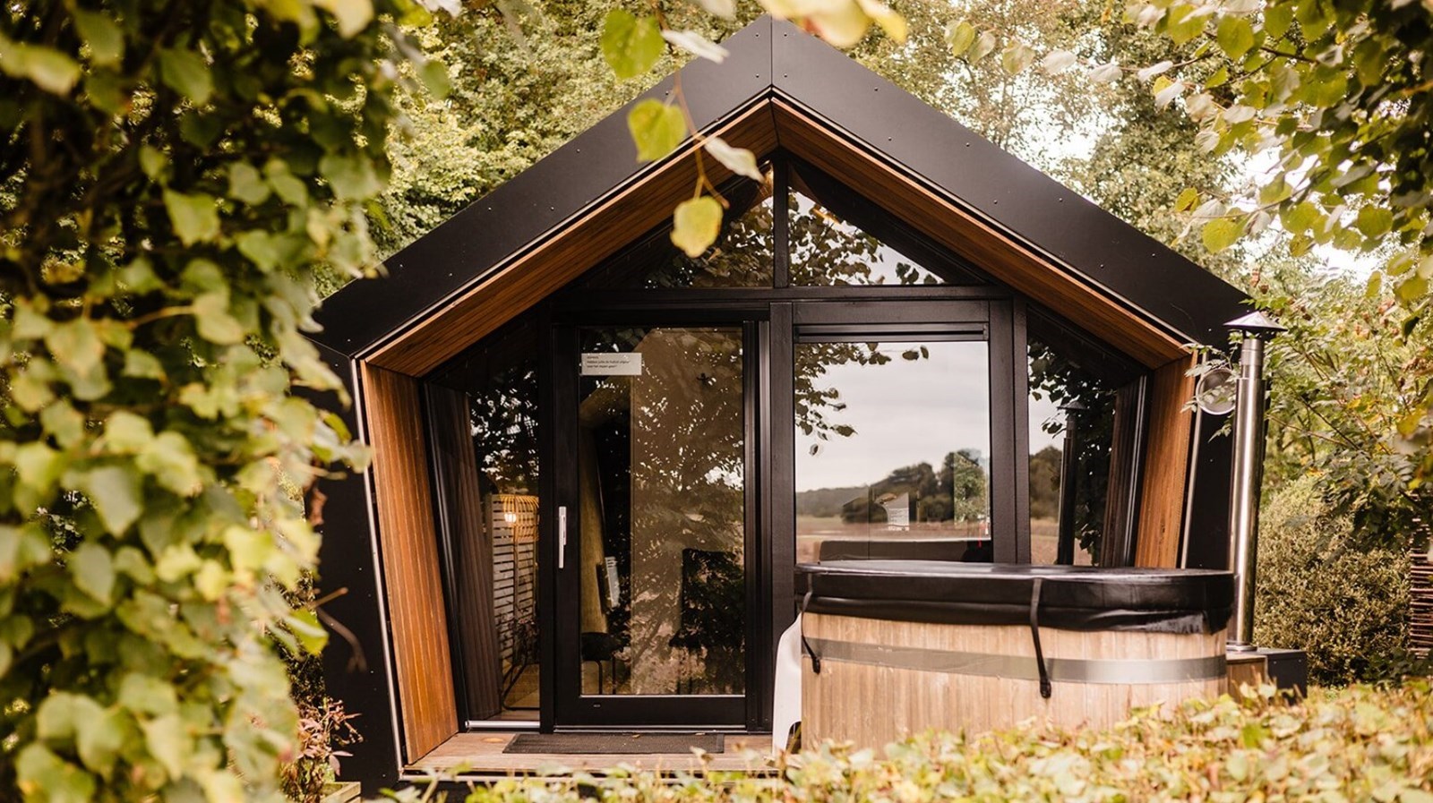 Tiny house met je eigen privé hottub