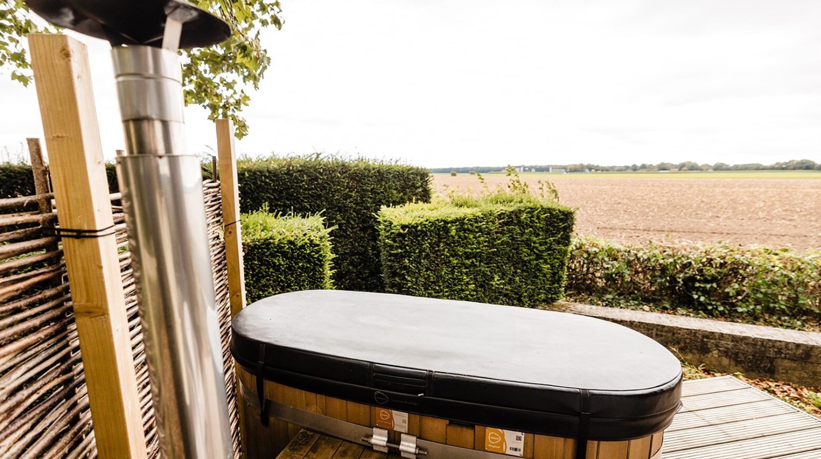 Trendy wellness Tiny house met je eigen privé hottub