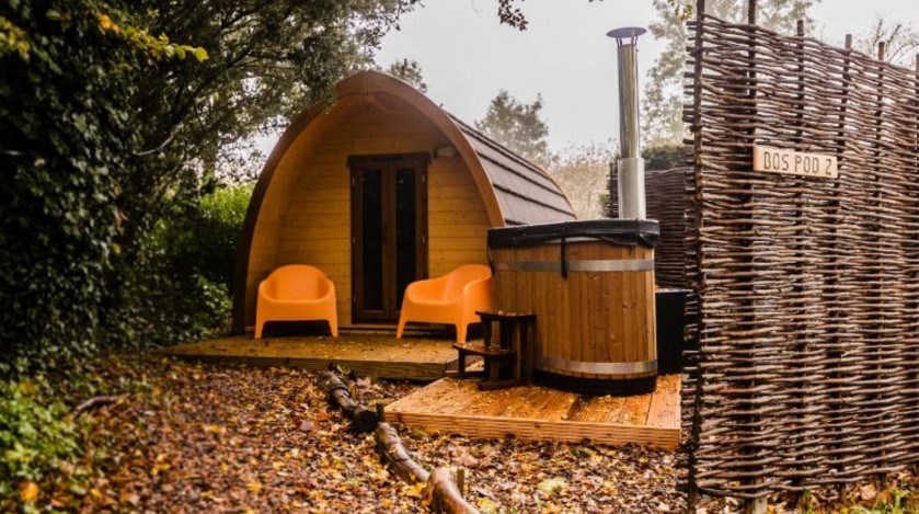Bijzondere Bospod met privé hottub
