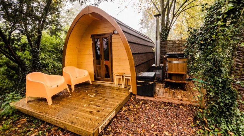 Bijzondere Bospod met privé hottub