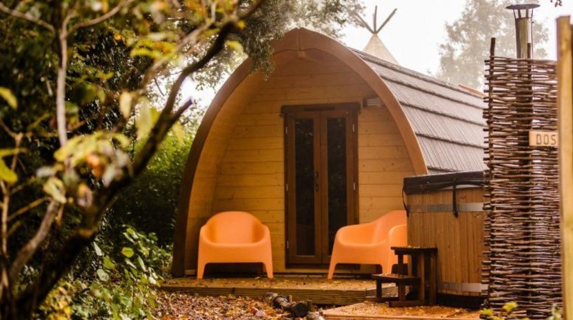 Bijzondere Bospod met privé hottub