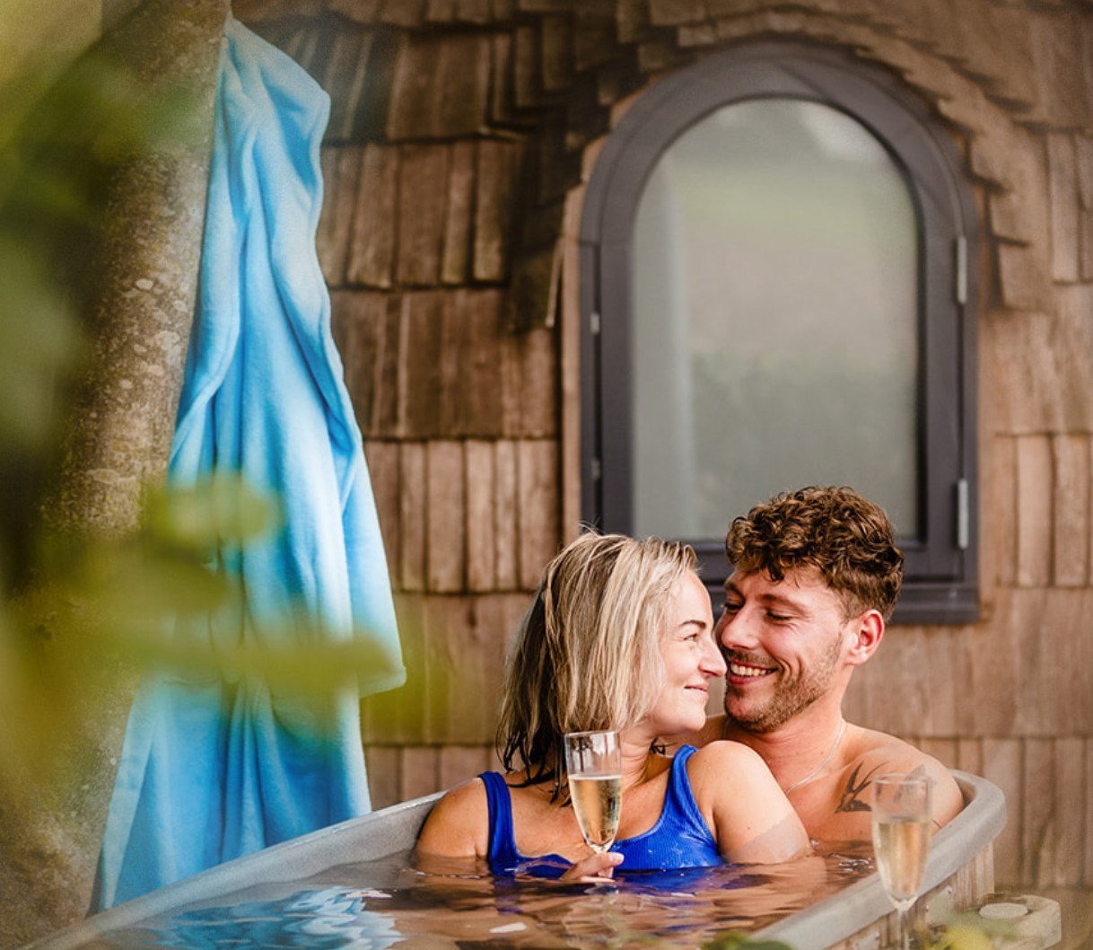 Iglu Tiny House met eigen hottub