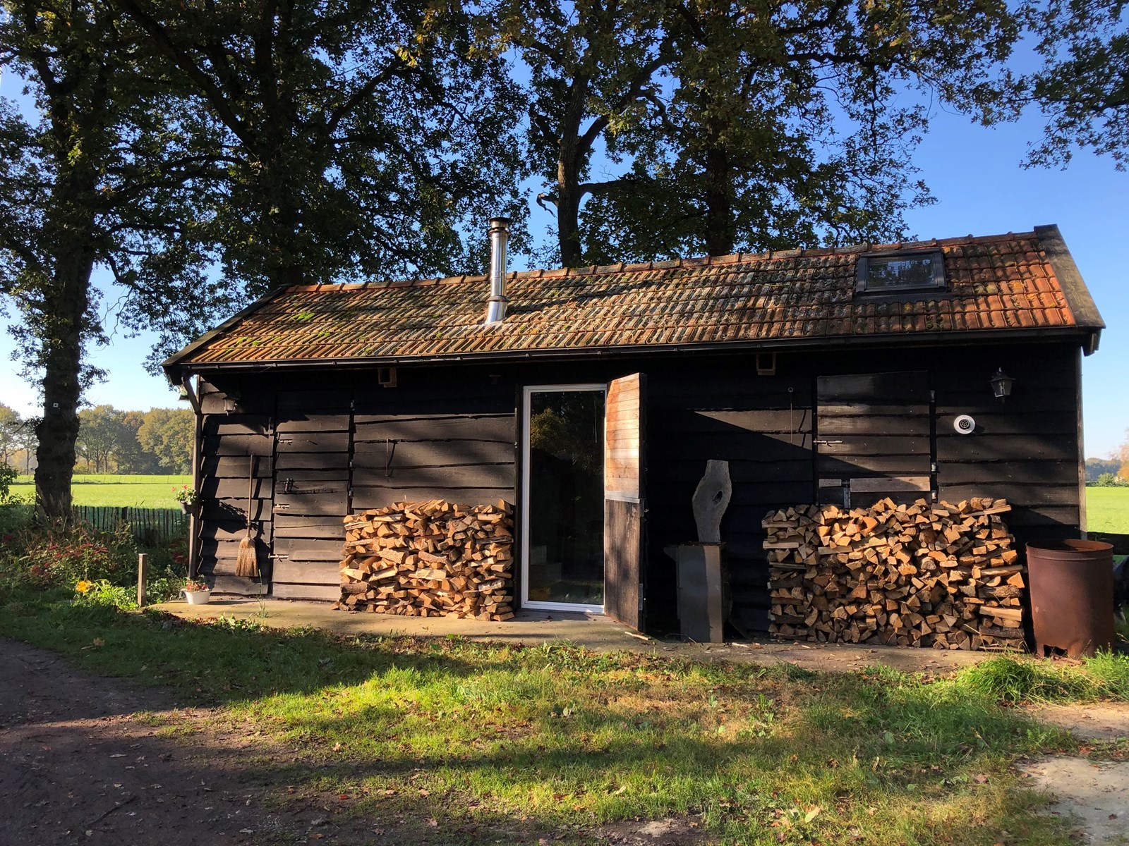 Tiny House in een paardenstal