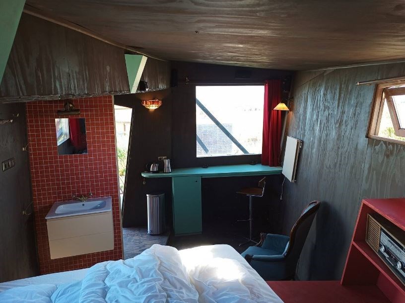 Slapen in een unieke mini bioscoop