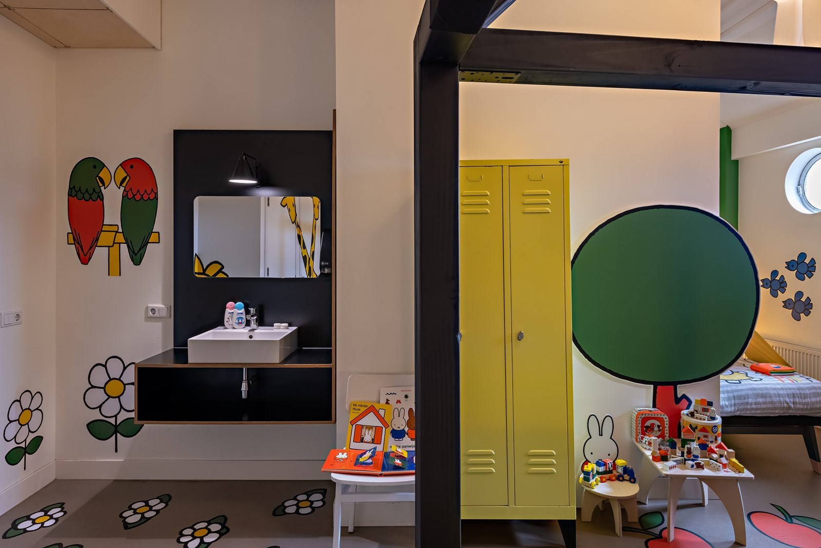 Slapen bij Nijntje en de dieren