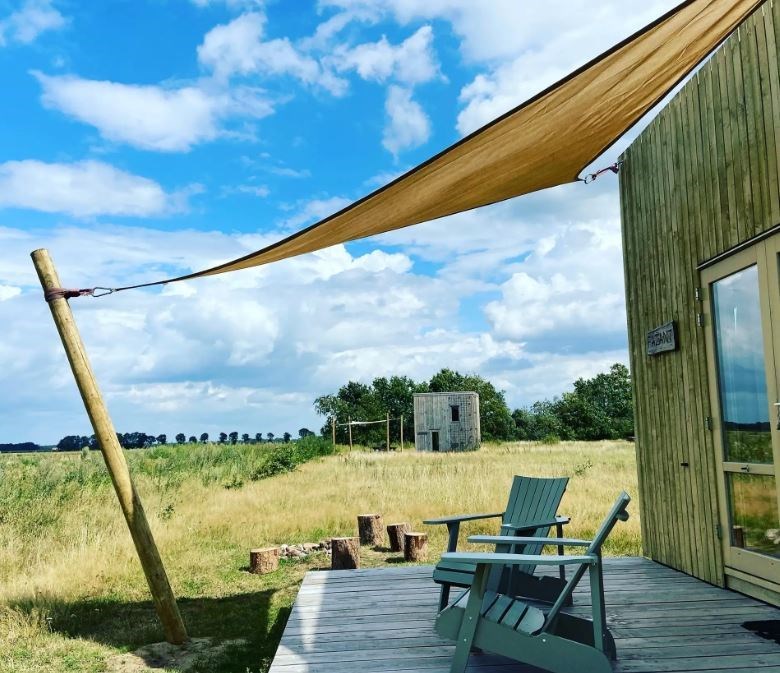 Unieke Designhut gemaakt van sloophout