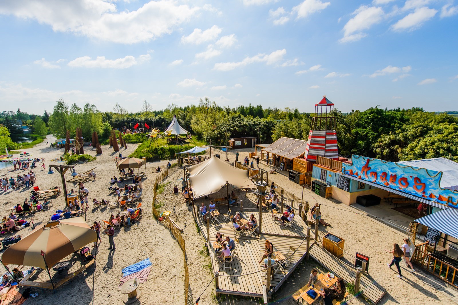 Slapen in een Zeecontainer voor 2 personen