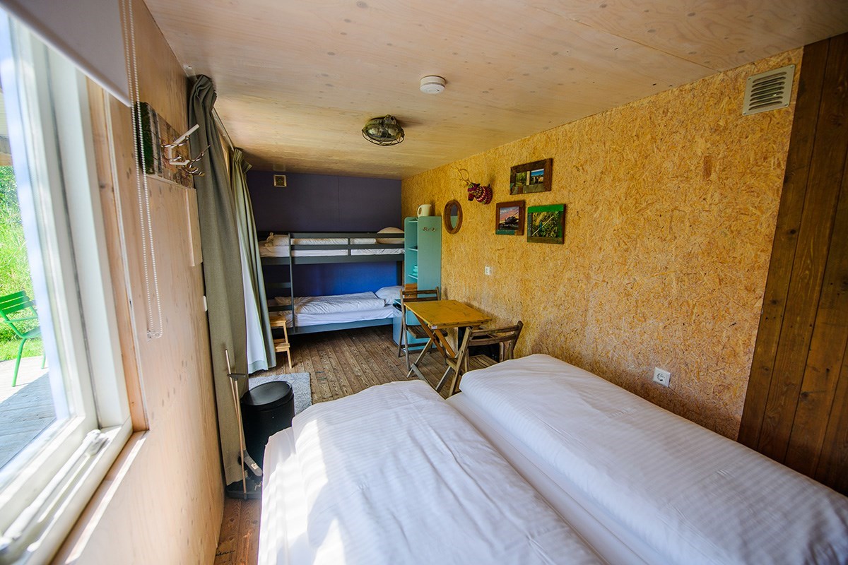 Glamping in een Zeecontainer met privé-sanitair