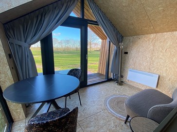 Slapen in een Diamantvorm Tiny House Slapen in een Diamantvorm Tiny House