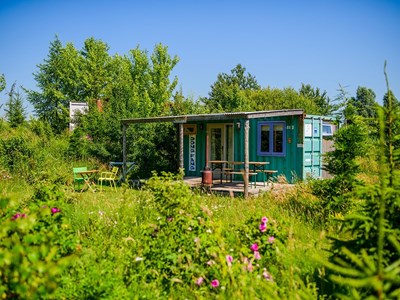 Unieke Zeecontainer met privé-sanitair Unieke Zeecontainer met privé-sanitair