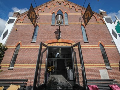 Stijlvolle kamer in een Kerk Stijlvolle kamer in een Kerk