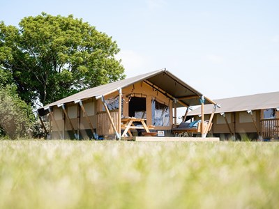 Safaritent tegen de duinen en op 10 minuten van het strand Safaritent tegen de duinen en op 10 minuten van het strand